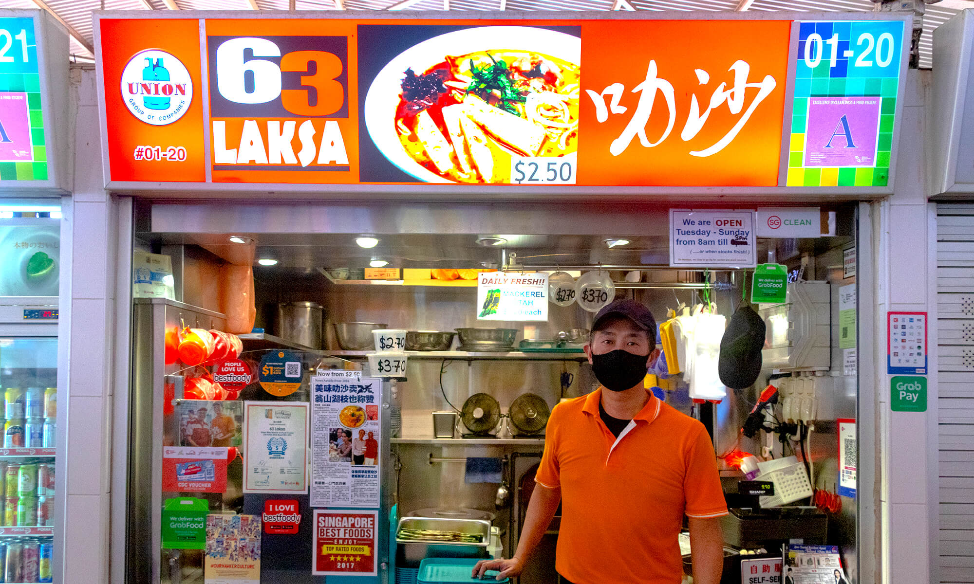 WhyQ Hawkers of SG 63 Laksa at Ghim Moh Food Centre